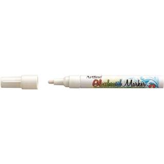 12 x Artline EPG-4 glastavlemarker 2,0mm hvid