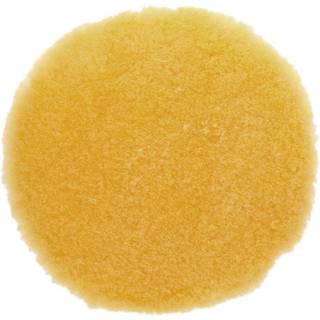 Uldskiver Mirka Lambswool Pad Pro, Ø135 mm Grip, passer til bagskive Ø135 mm, gul, 10-pak