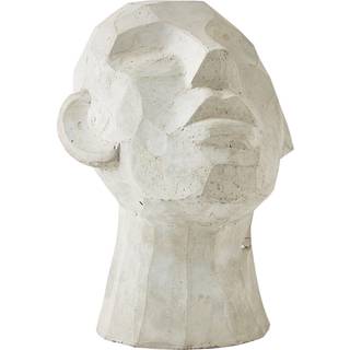 Figur 16 x 18 x 23 cm Grå
