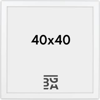 Ramme White Wood 40x40 cm