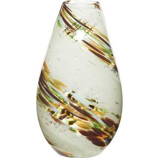 Hübsch Grove Vase Ravfarve/Brun/Grøn