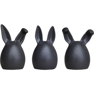 DBKD Triplets påskehare 3-pak Cast iron