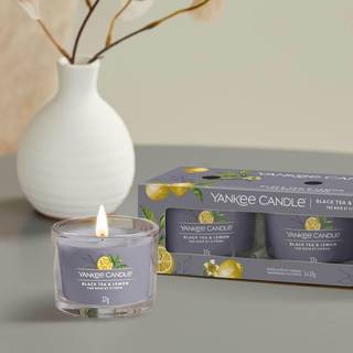 Yankee Candle Black Tea & Lemon offerlys glass 37 g - 37 g