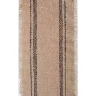 DII Jute Jute Collection Kkken Bordplade Bordlber 14x72 Dobbelt Border Gr