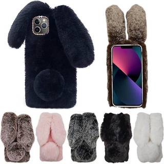 Kanin Cover Apple iPhone 13 Pro Max  - lyserød
