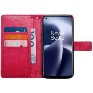 Wallet cover 3-kort OnePlus Nord 2T 5G - Brun
