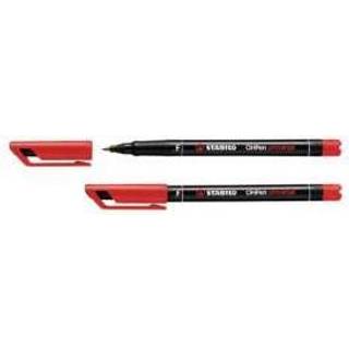 Stabilo 842-4 Fine OH pen 0,7mm etui med 4 penne