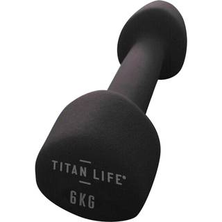 Titan Life PRO Dumbbell Aerobic Styckvis, Neoprenhantel Vægt 6 kg