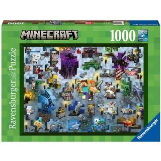 Minecraft Mobs puslespil, 1000 brikker