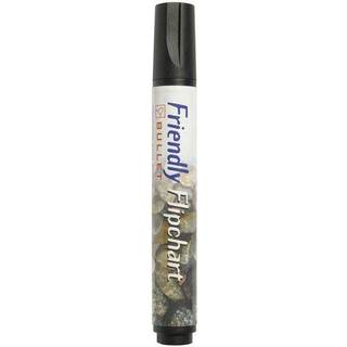 Flipover-pen VENLIG rund sort