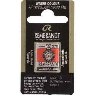 Rembrandt akvarelfarve half pan – Permanent Red Light 370