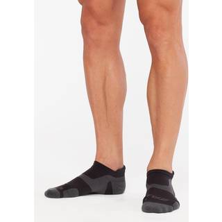 2XU Vectr Merino Light Cushion No Show Strømper, Grå, S