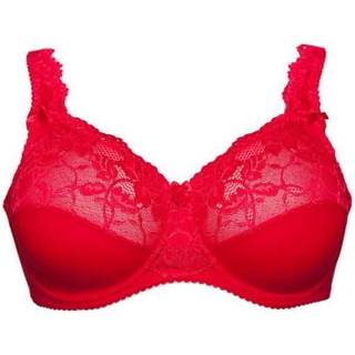 Beate Plus Size Bra - Rød