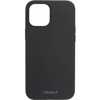 Onsala Silikone Cover iPhone 12/12 Pro - Sort