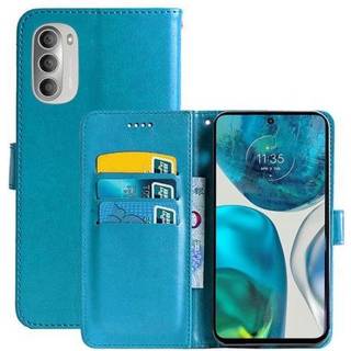 Wallet cover 3-kort Motorola Moto G52 - Lyseblå
