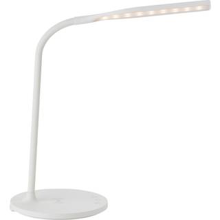 Joni LED-bordlampe, hvid, højde 34 cm, CCT, dæmpbar