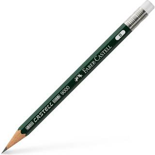 Faber-Castell 9000 Perfect Pencil Refill; B - 3 reservegrafit -blyanter med udtv?ringsfri viskel?der - Skrivning af tegning og skitserer blyanter