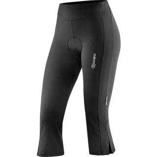 Gonso Women's Essential Tight 3/4 Flared Cykelbukser Damer størrelse 38 farve sort