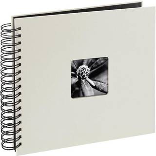 Hama "Fine Art" Spiral Album 28 x 24 cm 50 Black Pages chalk