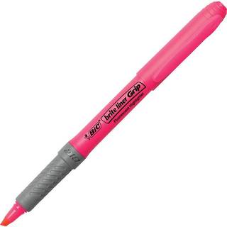 BIC Grip tekstmarker brite liner pink