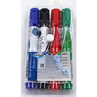 Udgår: Centrum whiteboard marker, 4 farver