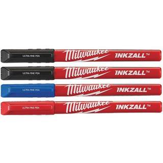 Inkzall speedmarker ultrafin spids, 4stk ass farve