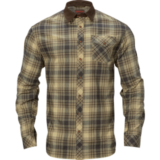 Härkila - Driven Hunt Flannel Skjorte Gul M Ribejagtogfikseri.dk