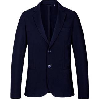 Armani Exchangetil mænd. 8NZG77ZJ6JZ1510 Navy Lisa blazer (M), Casual, Viscose, Lange ærmer, Blå
