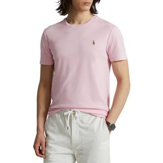 Polo Ralph Lauren Herren T-Shirt rosa Slim Fit