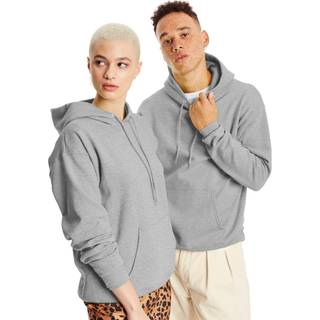 Unisex EcoSmart 5050 Pullover Hooded Sweatshirt - White - S (D0102H7MEK8)