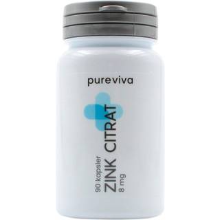 Pureviva Zink Citrat (8 mg) (90 kaps)