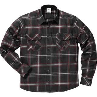 Fristads 104986-940 2XL Flannel skjorte sort 2XL