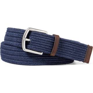 Polo Ralph Lauren Braided Cotton Elastic Belt Timber Brown