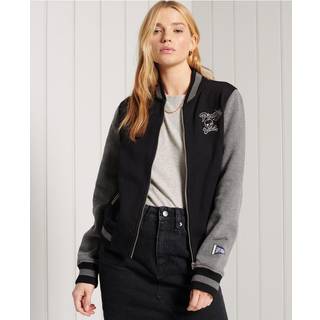 Superdry Collegiate Scripted bomberjakke i baseballstil