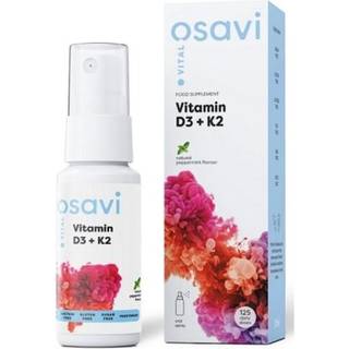 Vitamin D3 + K2 Mundspray, Pebermynte - 25 ml