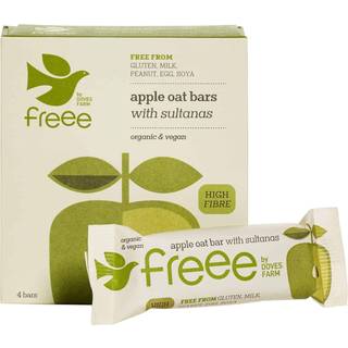 Doves Farm Freee Havrebar m. æble & sultanas Ø - 140 g.