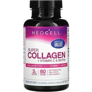 Super Kollagen + Vitamin C & Biotin - 180 tabletter