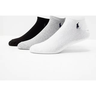 Polo Ralph Lauren 3-Pack Ghost Sock Black/White/Grey