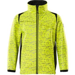 MASCOT ACCELERATE SAFE softshell jakke til børn, hi-vis gul/sort - 104