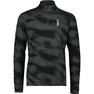 Mons Royale Cascade Merino Flex 1/4 Zip S BLACK