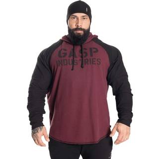 L/S Thermal Hoodie, L, Maroon