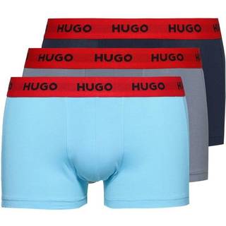 HUGO 3-pak Triplet Trunk - Blue - Large * Kampagne *
