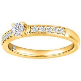 Nordahl Andersen Ring i 14 Karat Guld med Diamanter 0,05 Carat W/SI