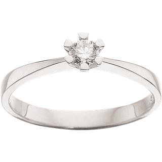 Vida Ring 0,15 ct. i 14 Karat Hvidguld fra Scrouples