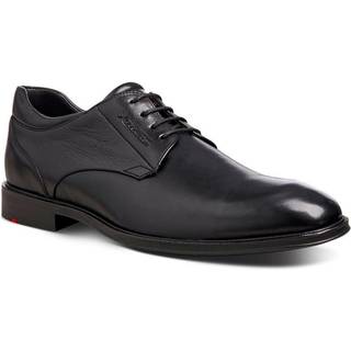 LLOYD Molto X-motion Sort snøresko i blødt kalveskind (UK size 11½) Str. 46½