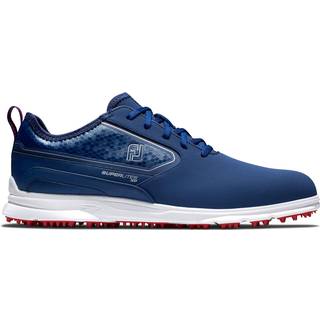 FootJoy Superlites XP (2022) Vandtætte Herre Golfsko Uden Spikes - Navy/Red - Str. 39 Normal