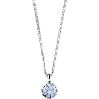 DYRBERG/KERN ETTE HALSKÆDE 350842 (Silver, Blue, ONESIZE)