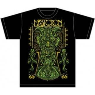 Mastodon Skjorte Devil on Black Unisex Black L