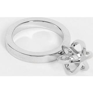 Calvin Klein Rose Gold Show Ring Ladies Jewellery Medium (Size N) KJ4XPR100207