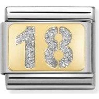 Nomination 18th Birthday Glitter Charm - Gold